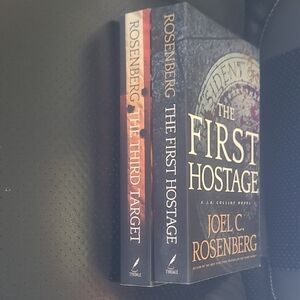 Rosenberg Book Set - The Third Target & The First Hostage